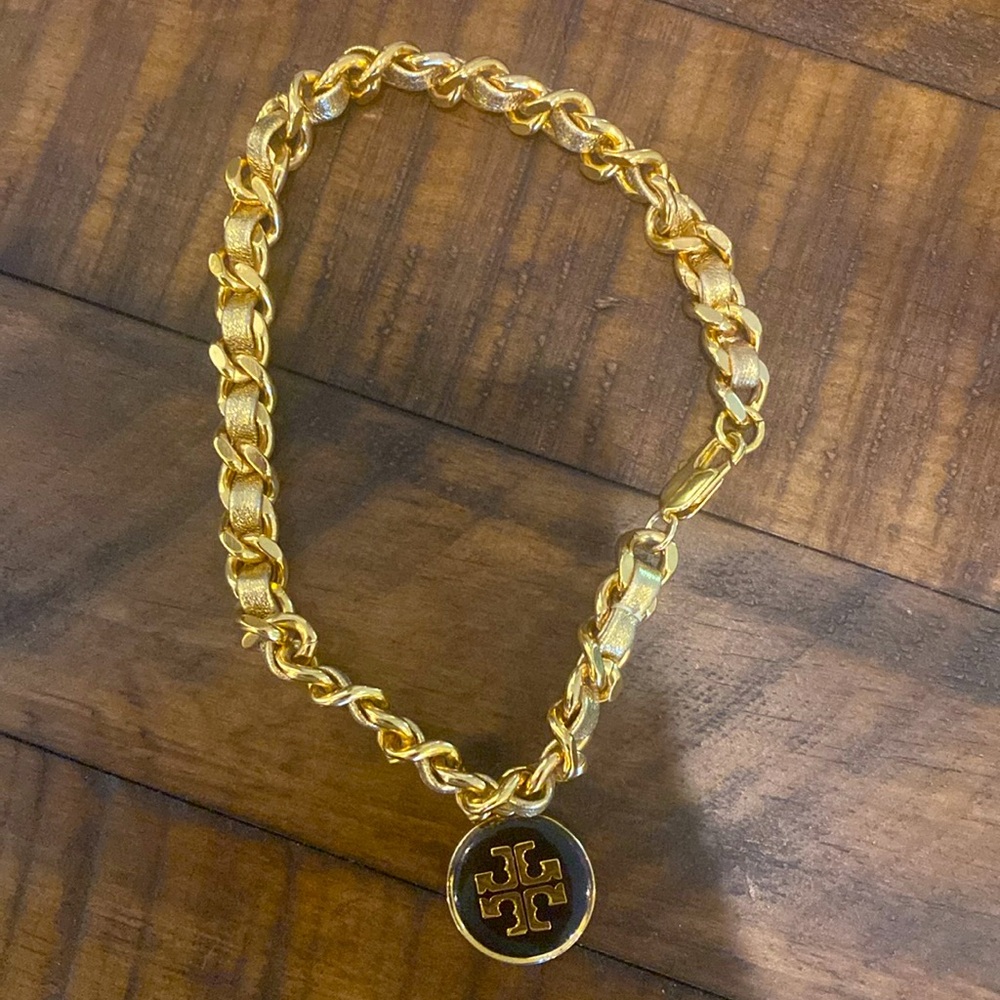 Tory Burch double wrap bracelet.